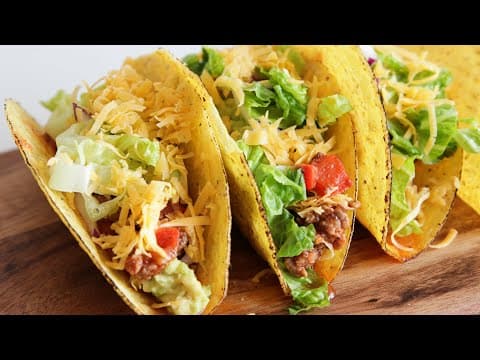 Ground Beef Tacos